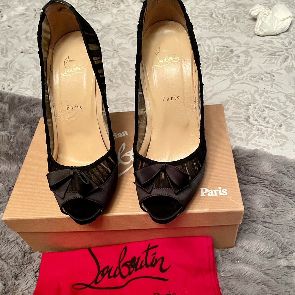 Christian Louboutin Angelique Crepe Satin 120